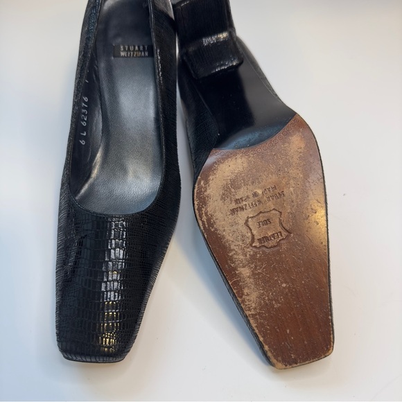 Stuart Weitzman Textured Heels - Picture 4 of 5